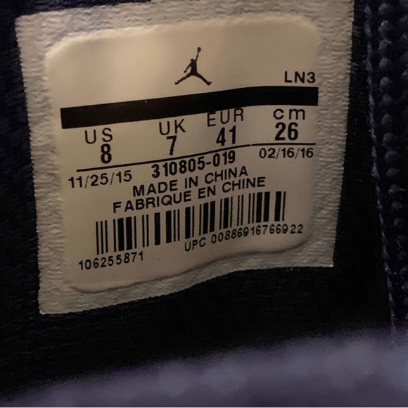 2016  Air Jordan 10 ‘Rio’ - Picture 7 of 7